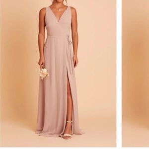 Birdy Grey Taupe Bridesmaid Dress Size M